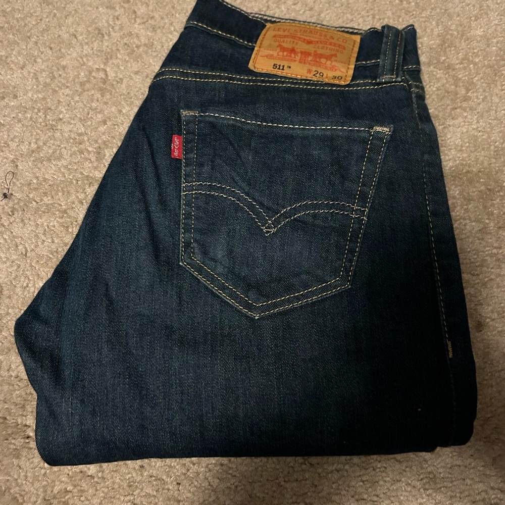 Levi's Dark Blue Men's Jeans